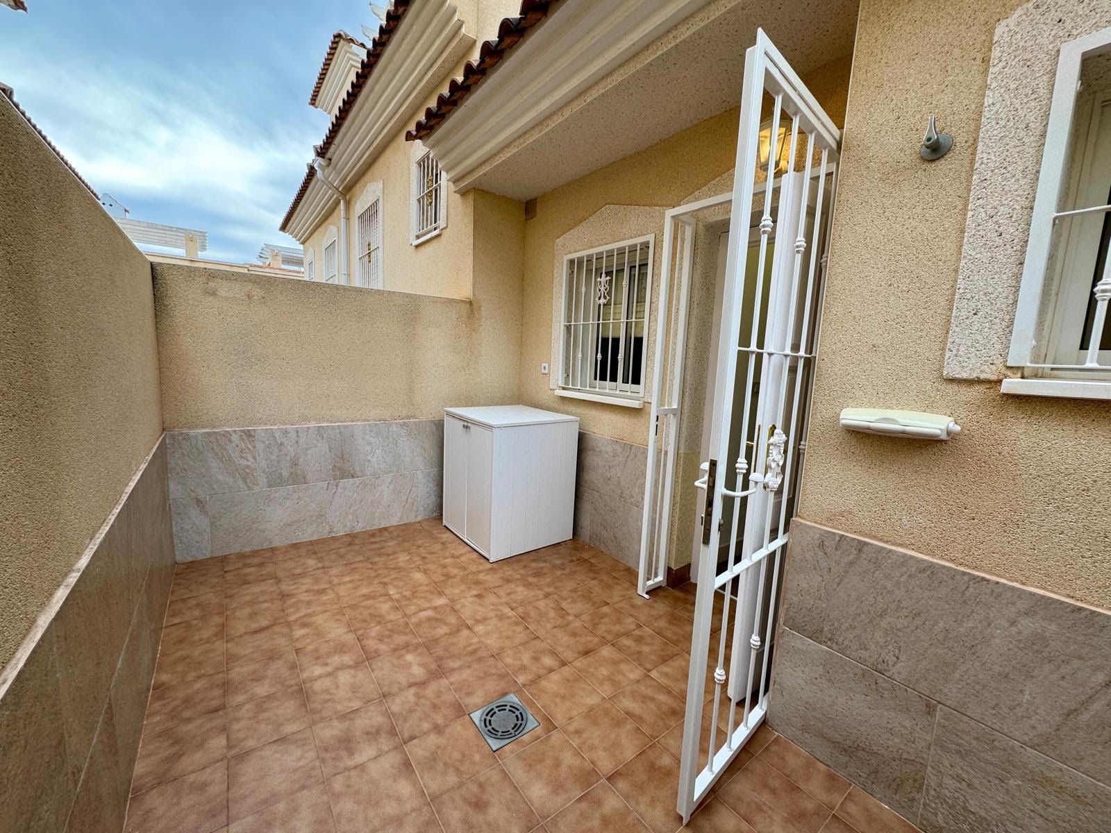 Pool area in apartment for sale in Villamartin