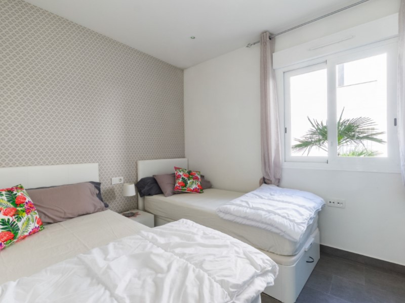 Pool area in apartment for sale in Torrevieja