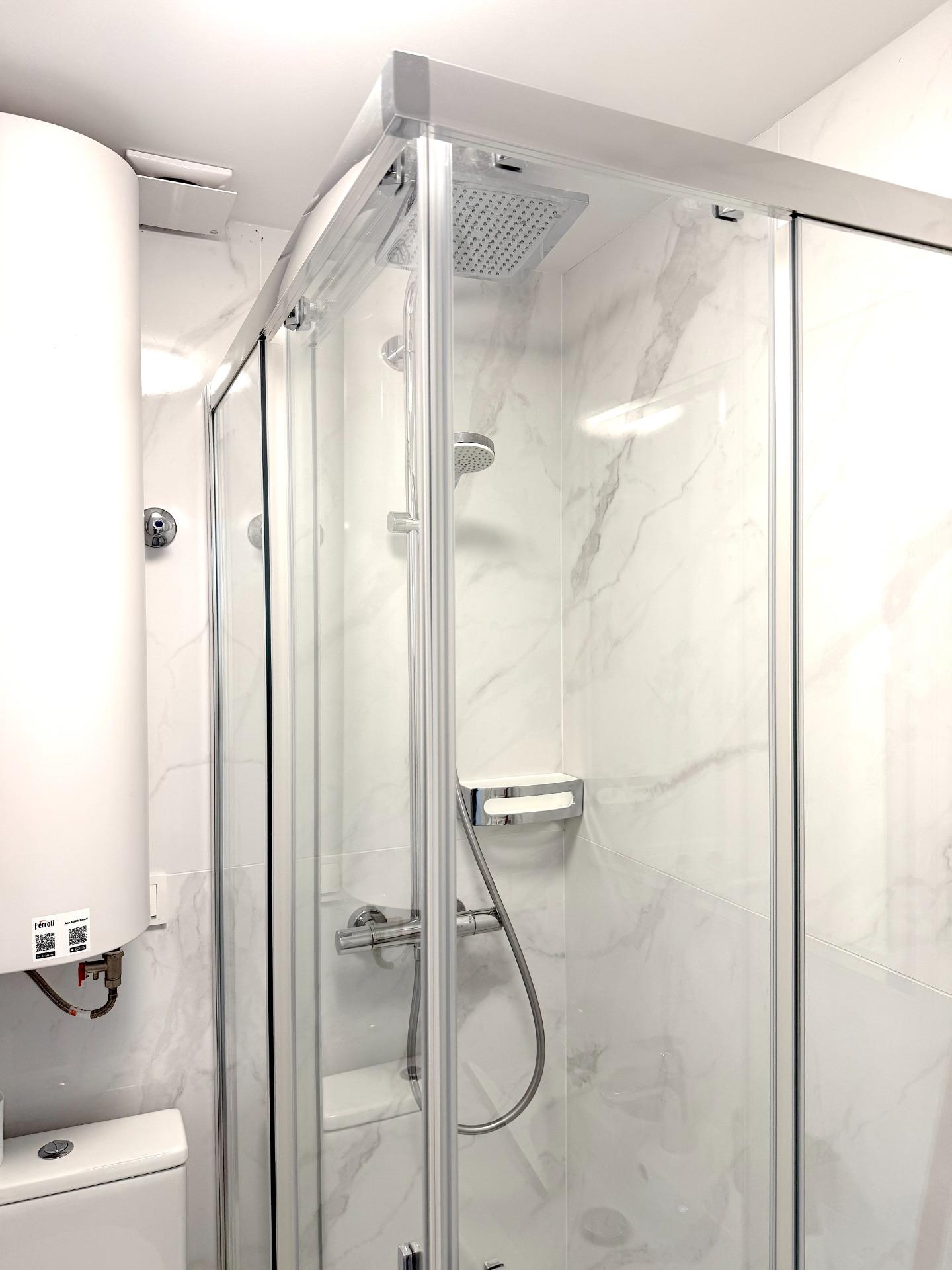 Bathroom in apartment for sale in Torrevieja