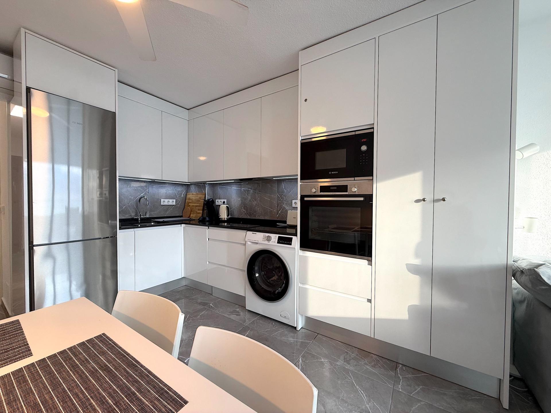 Pool area in apartment for sale in Torrevieja