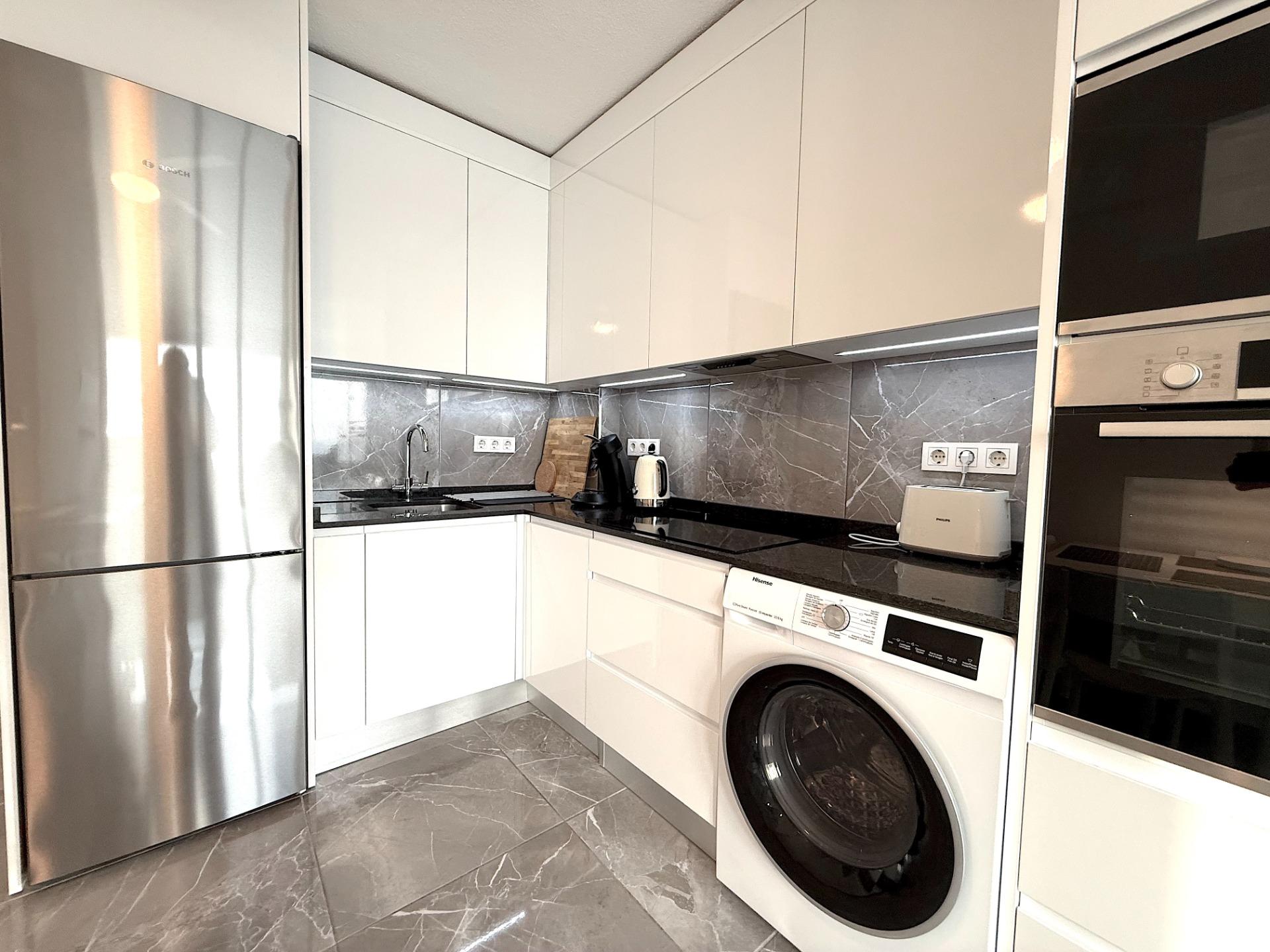 Garden in apartment for sale in Torrevieja