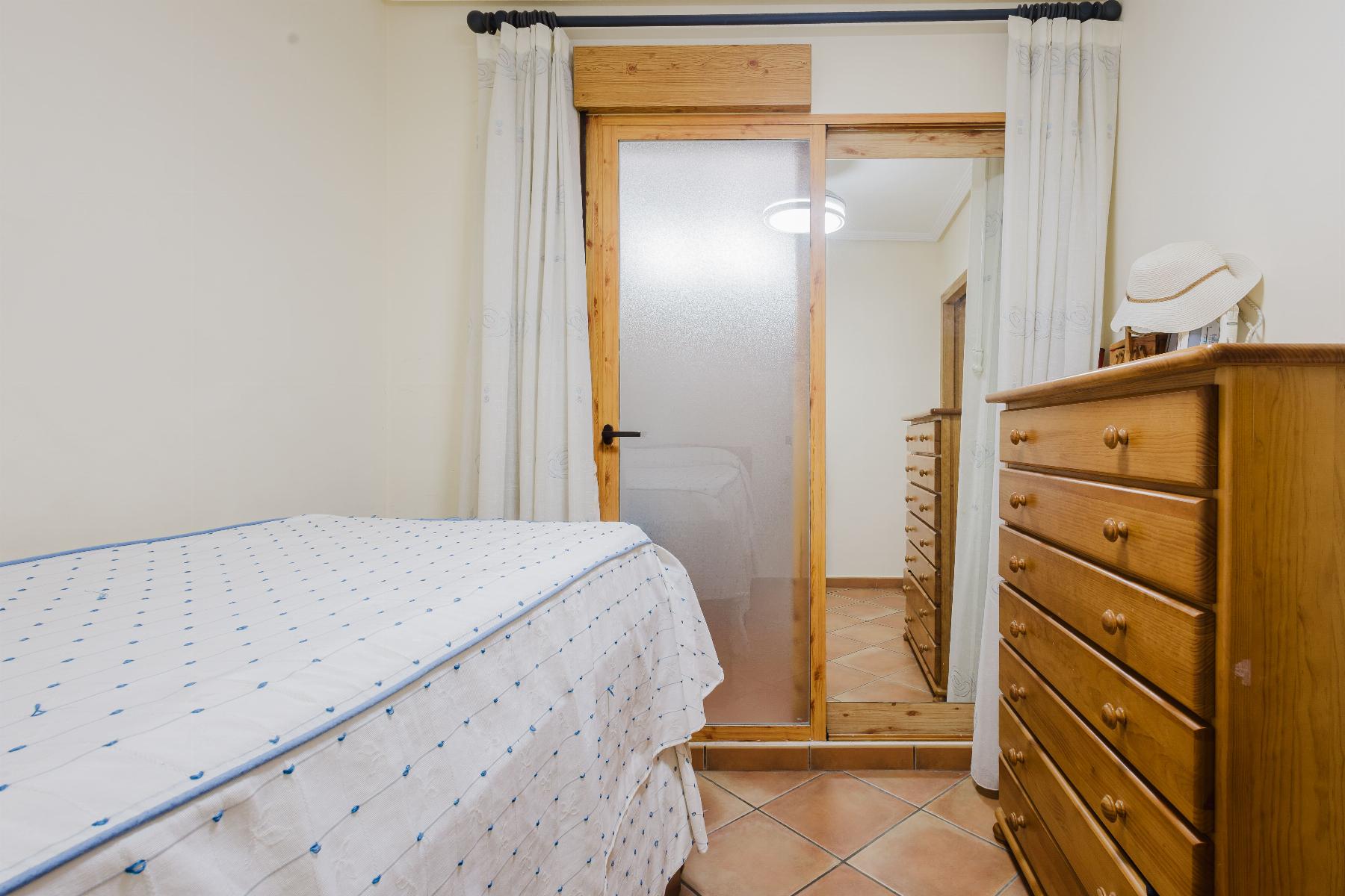 Pool area in bungalow for sale in Torrevieja