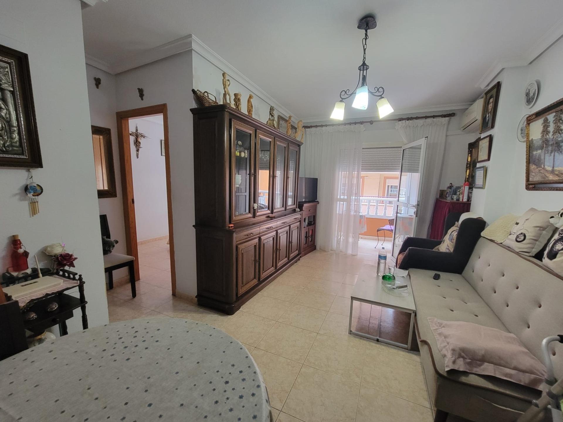 Pool area in apartment for sale in Torrevieja