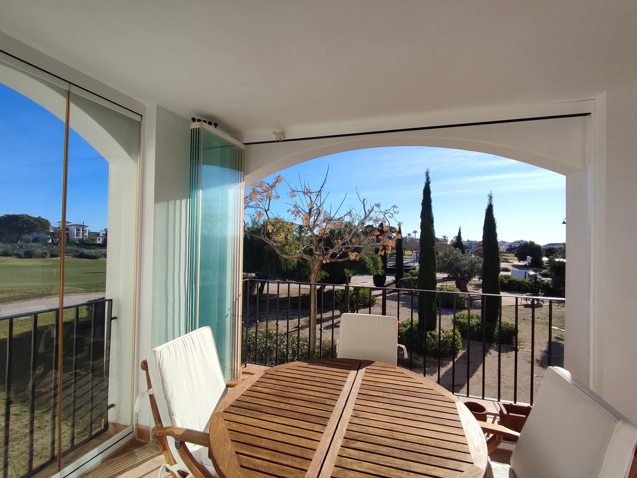 Exterior view in apartment for sale in Hacienda Riquelme Golf Resort