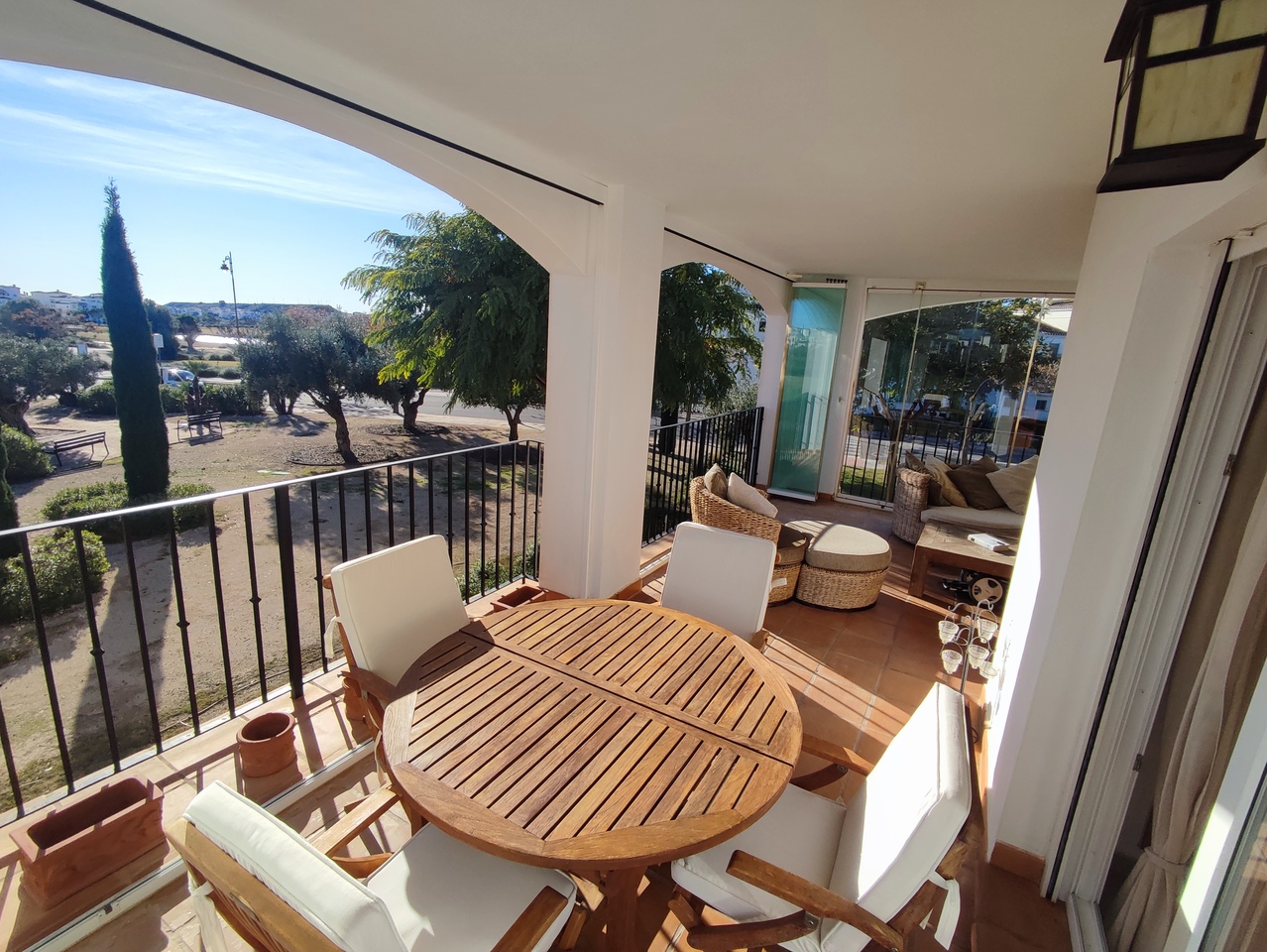 Kitchen in apartment for sale in Hacienda Riquelme Golf Resort