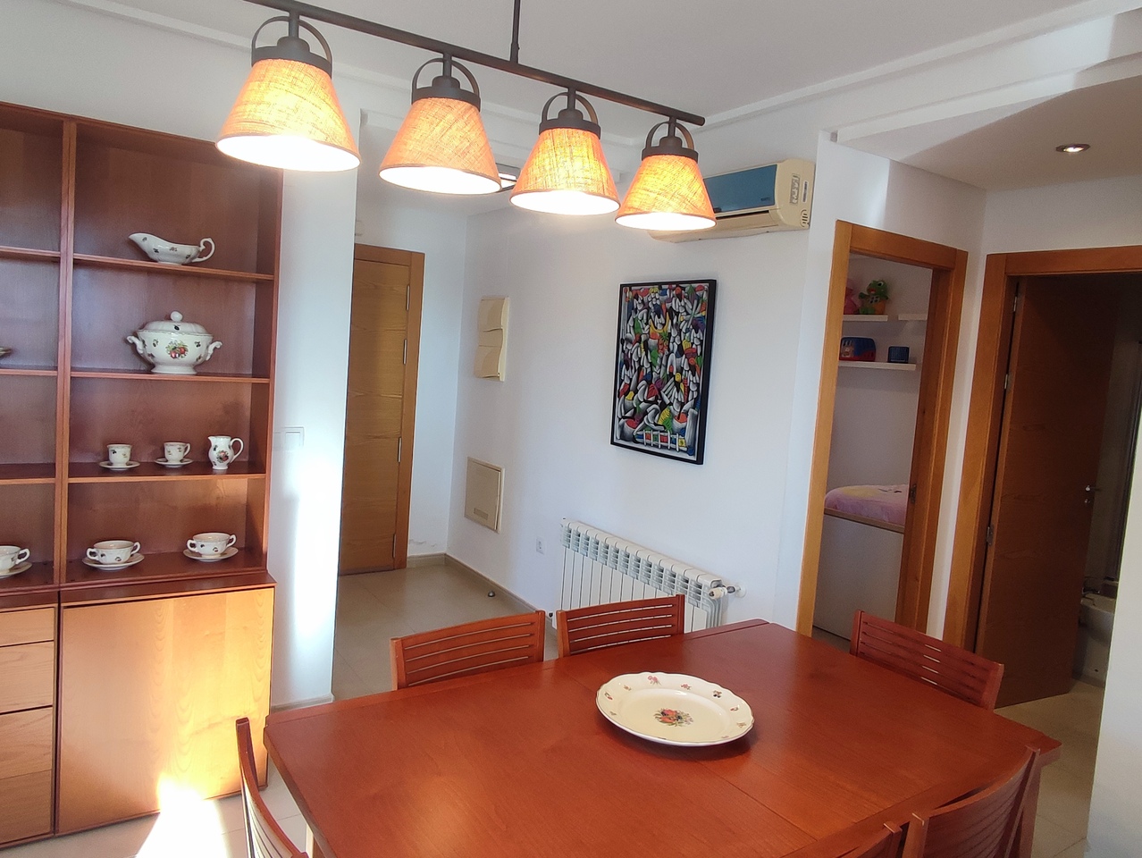 Garden in apartment for sale in Hacienda Riquelme Golf Resort