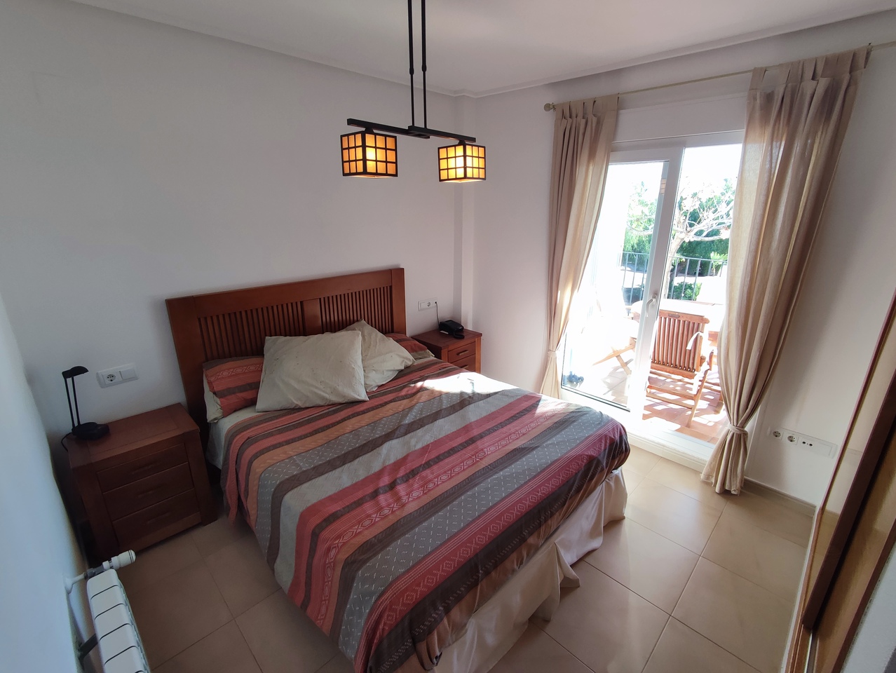 Terrace in apartment for sale in Hacienda Riquelme Golf Resort