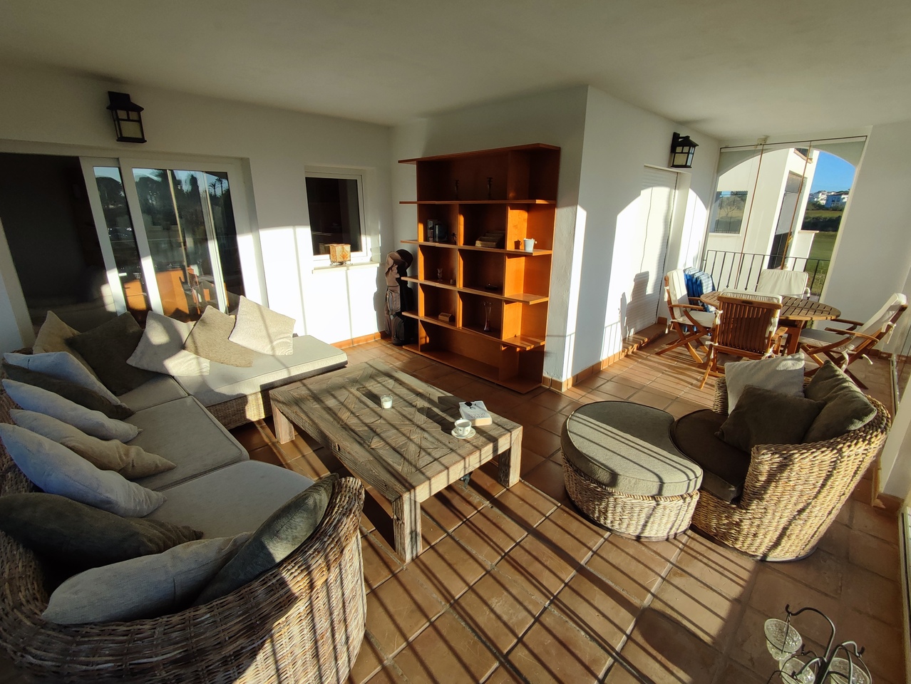 Pool area in apartment for sale in Hacienda Riquelme Golf Resort