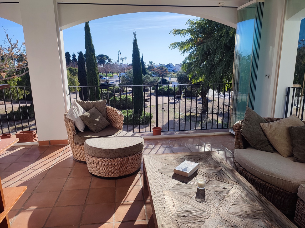 Dining area in apartment for sale in Hacienda Riquelme Golf Resort
