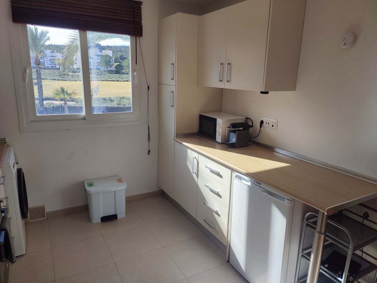 Terrace in apartment for sale in Hacienda Riquelme Golf Resort