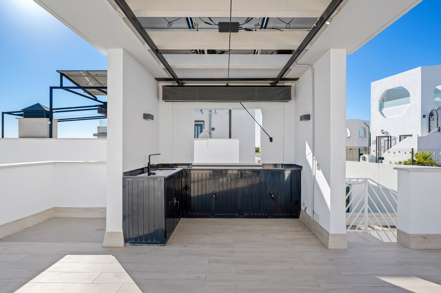 Master bedroom in villa for sale in San Miguel de Salinas