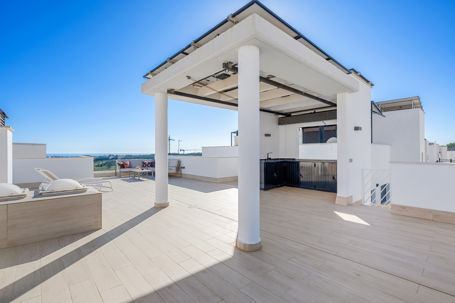 Terrace in villa for sale in San Miguel de Salinas