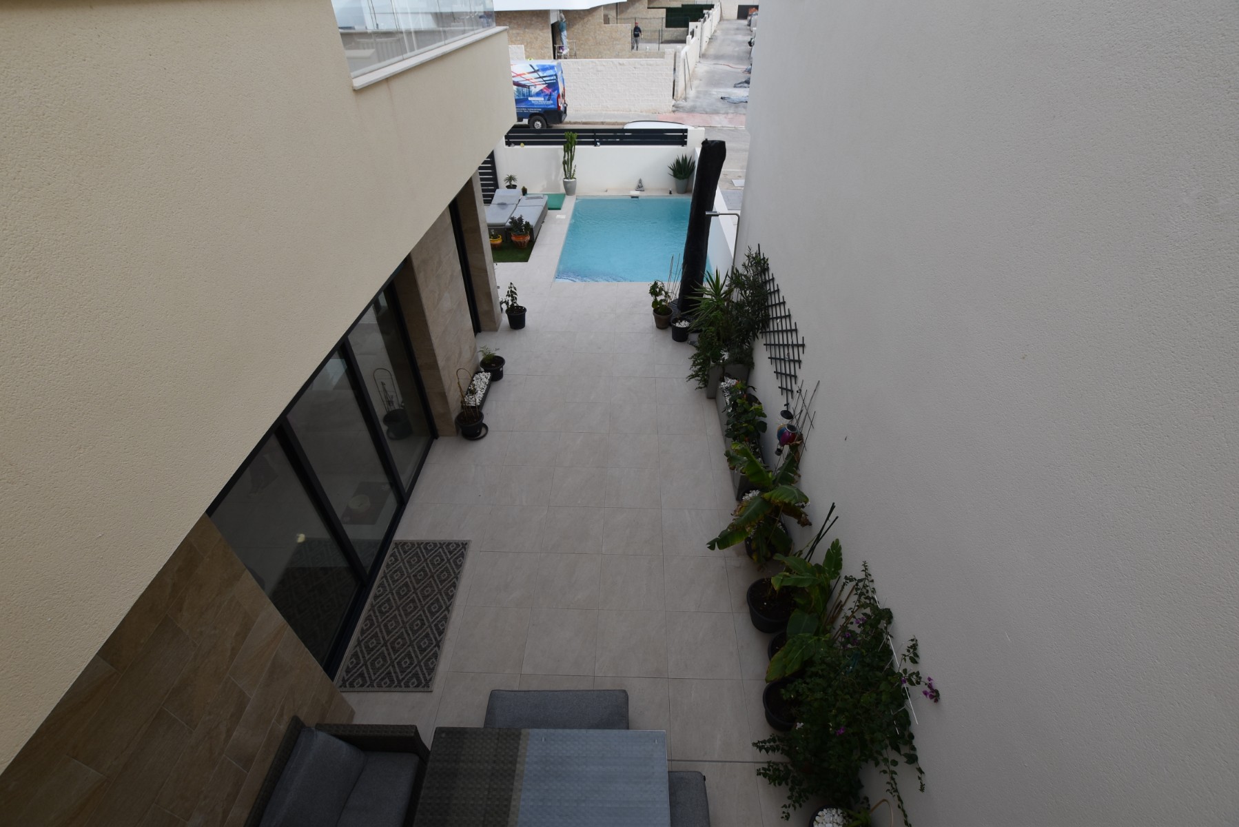 Master bedroom in villa for sale in Los Montesinos