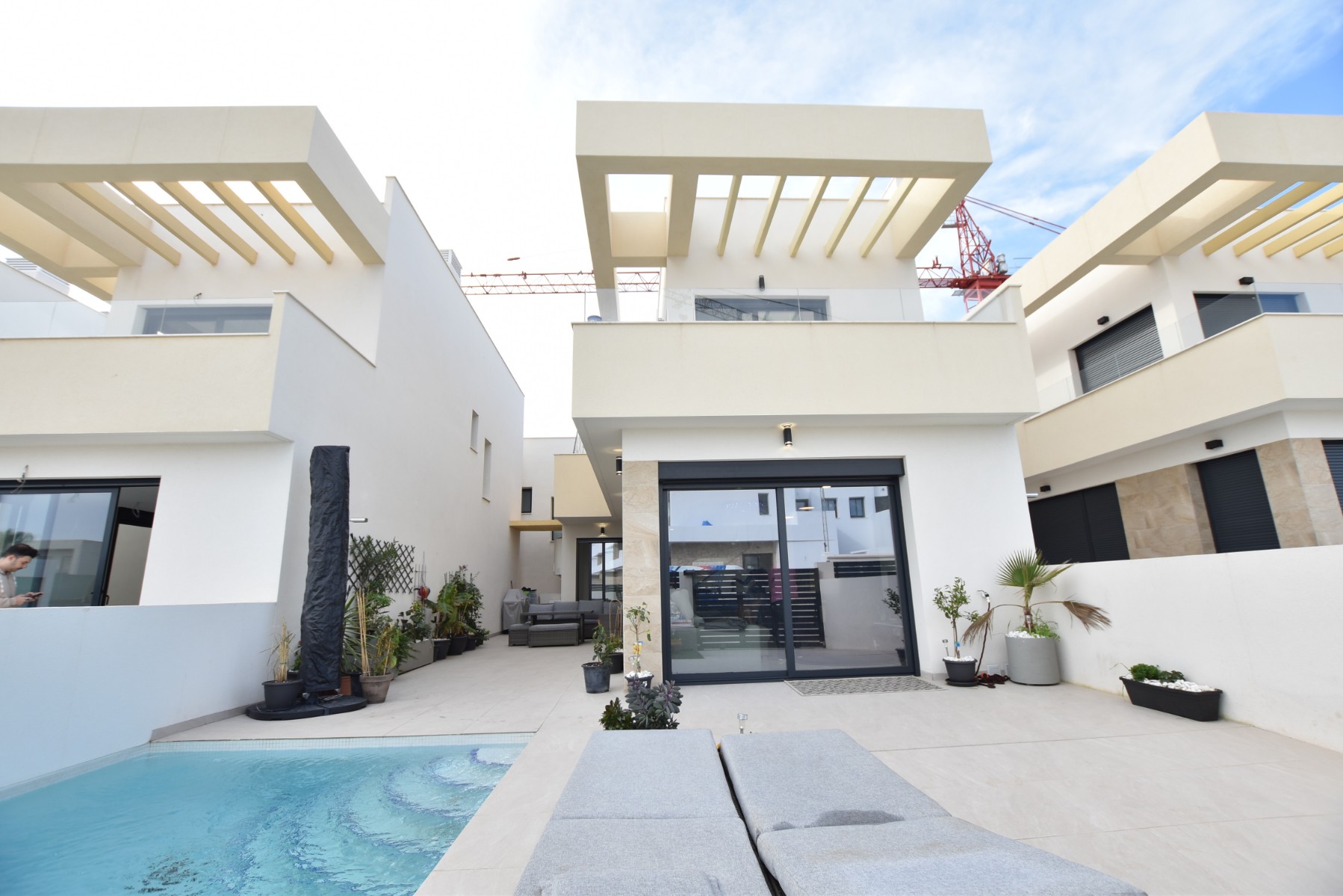 Exterior view in villa for sale in Los Montesinos