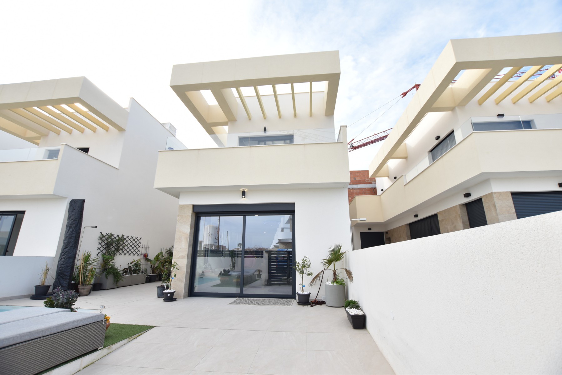 Living room in villa for sale in Los Montesinos
