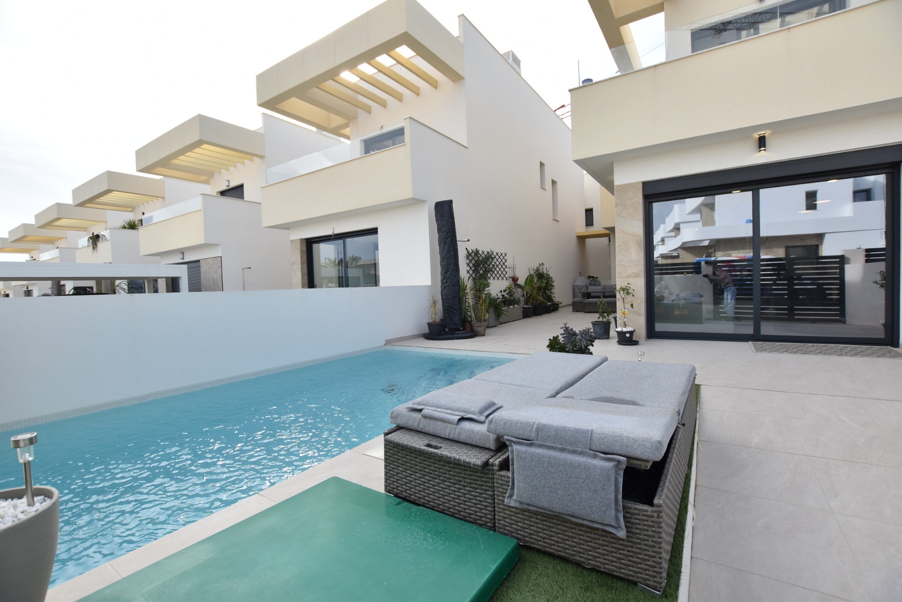 Bathroom in villa for sale in Los Montesinos