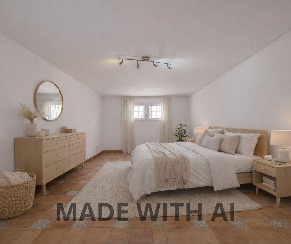 Pool area in villa for sale in Torrevieja