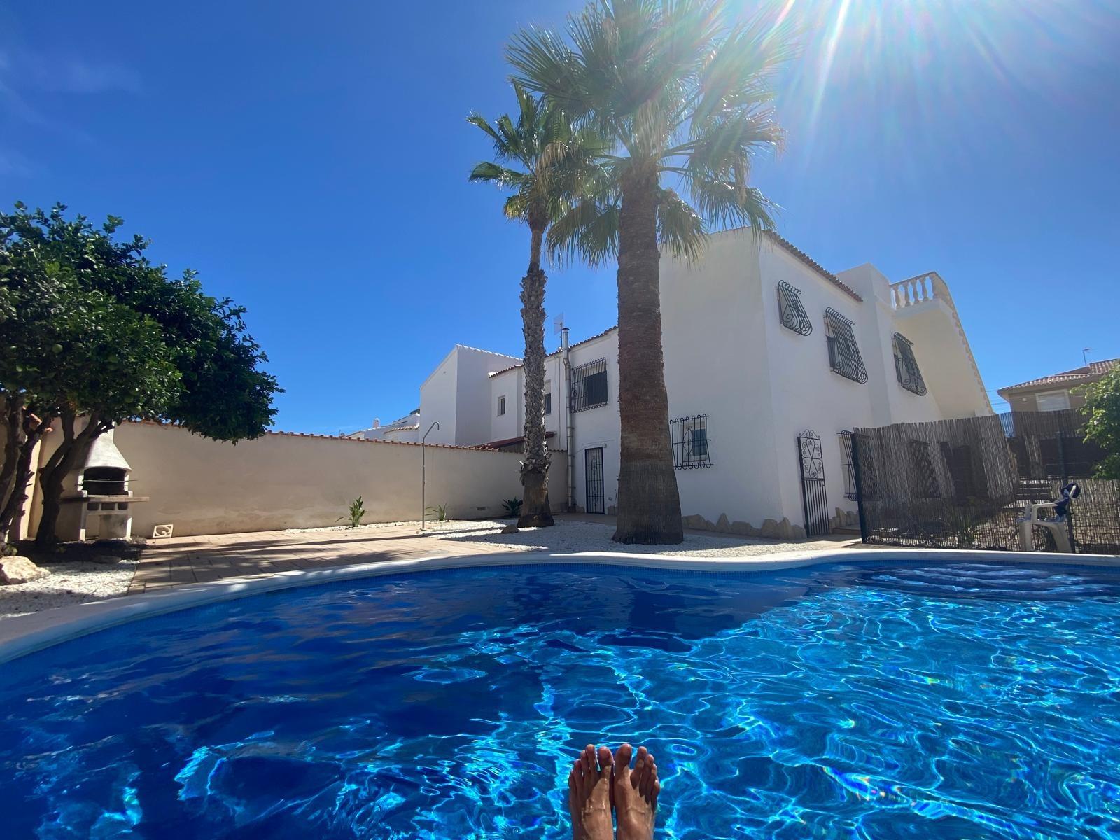 Exterior view in villa for sale in Torrevieja