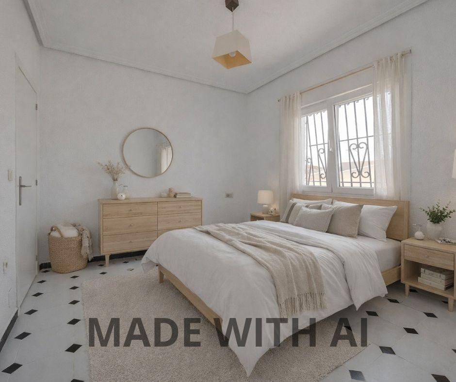 Bedroom in villa for sale in Torrevieja
