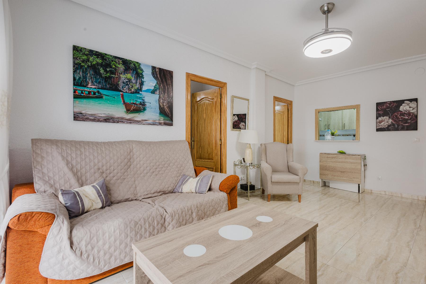 Garden in apartment for sale in Torrevieja