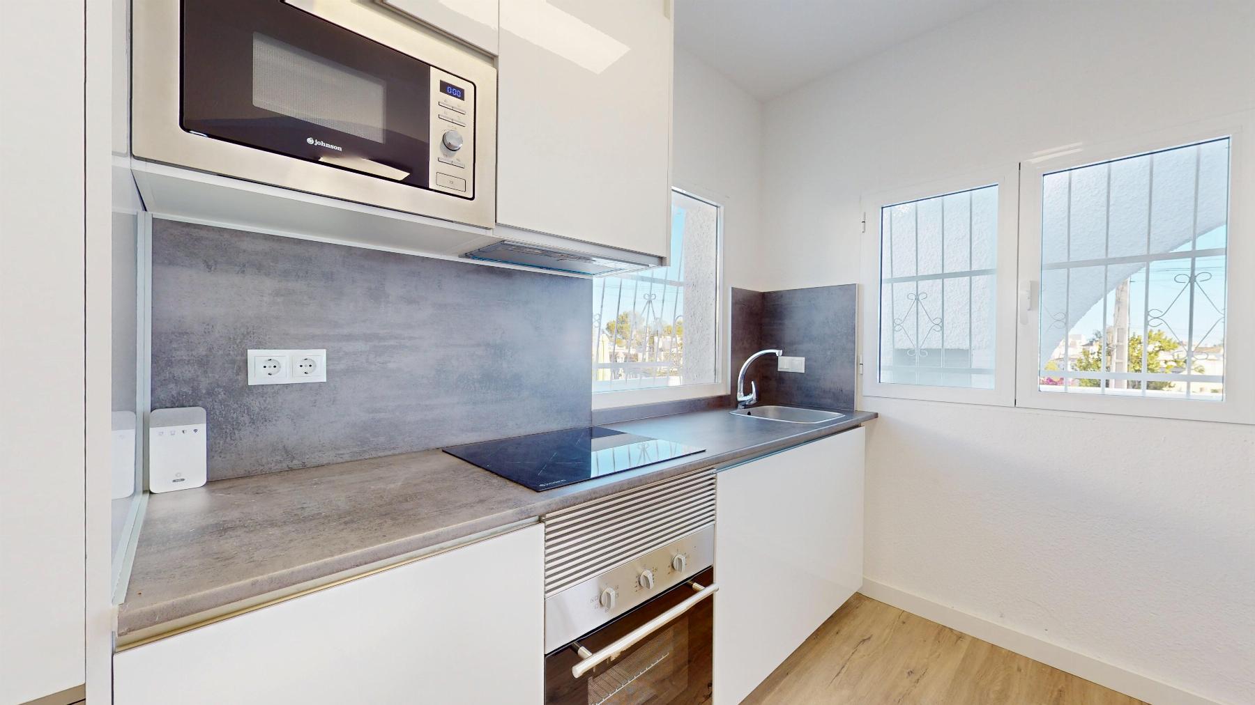 Terrace in bungalow for sale in Orihuela Costa