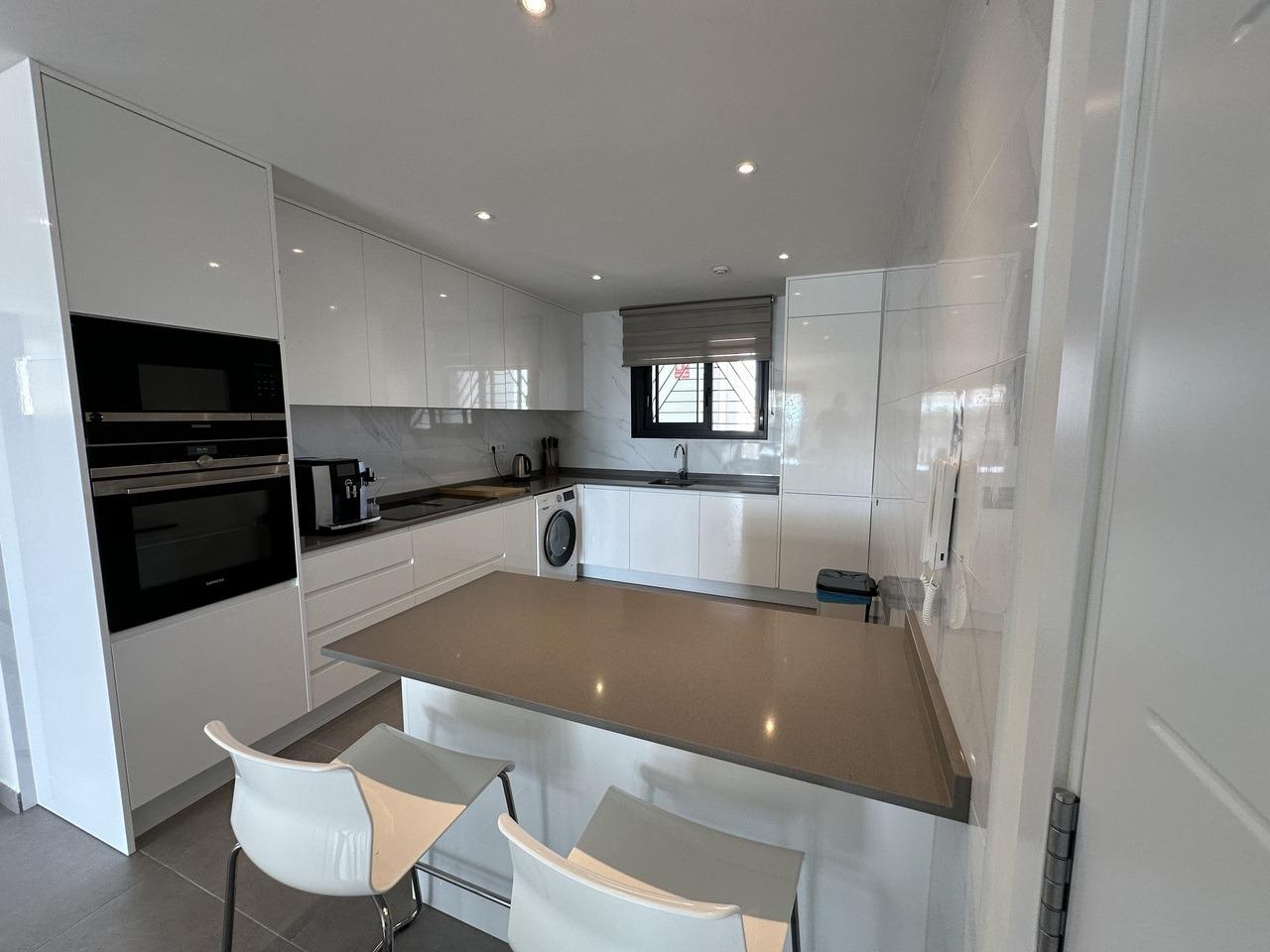 Living room in penthouse for sale in Orihuela Costa
