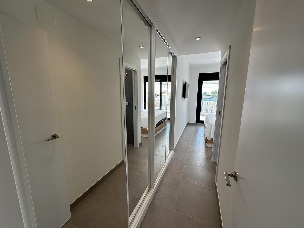 Dining area in penthouse for sale in Orihuela Costa