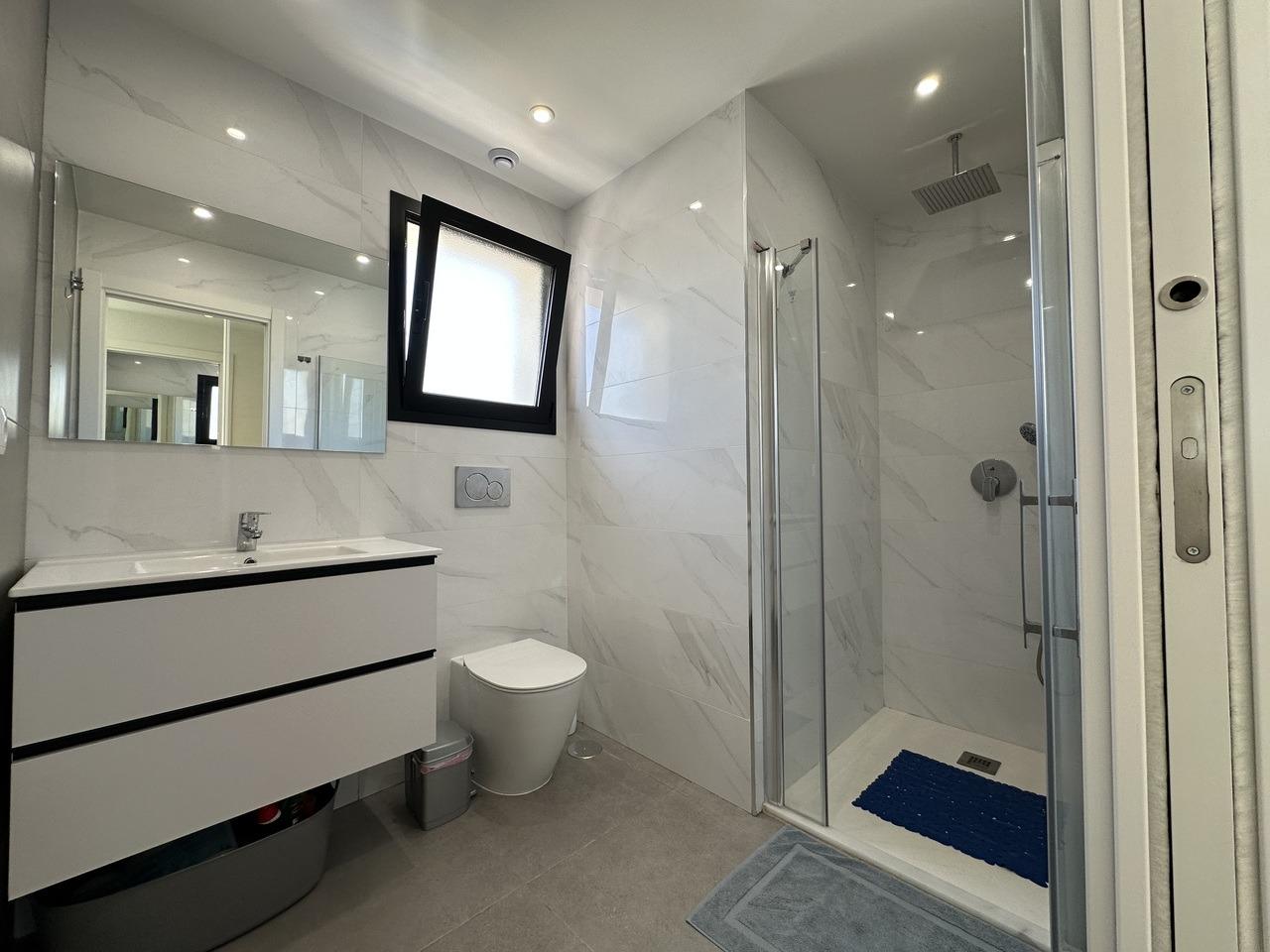 Living room in penthouse for sale in Orihuela Costa