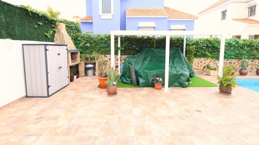 Terrace in villa for sale in San Miguel de Salinas