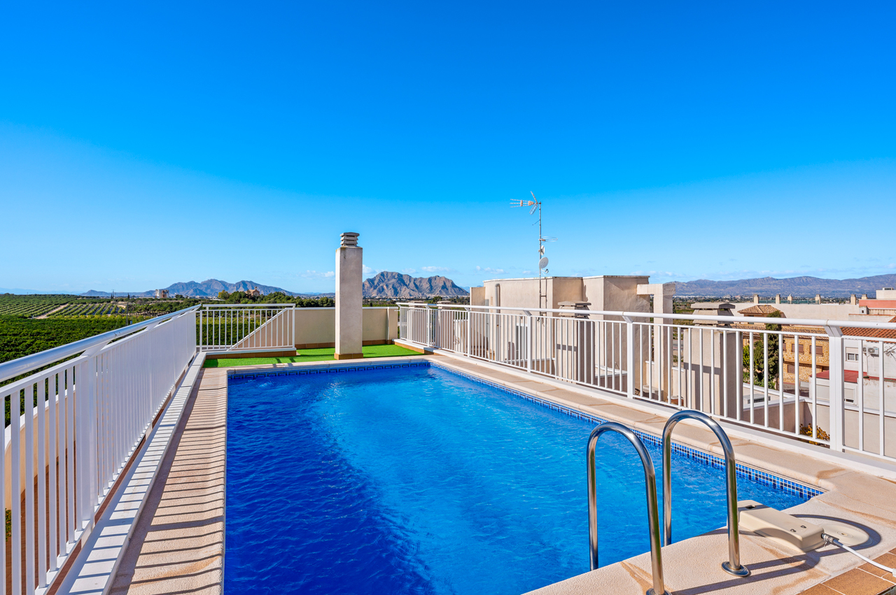 Terrace in apartment for sale in Algorfa