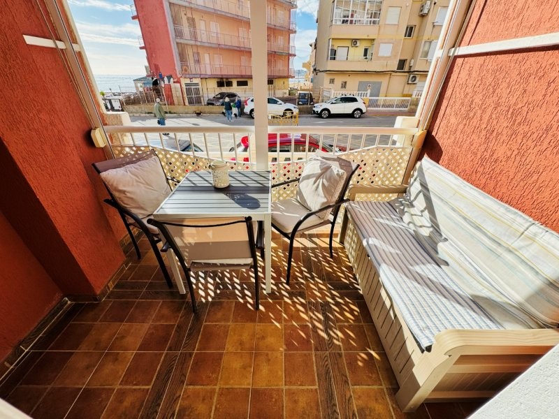 Living room in apartment for sale in La Mata