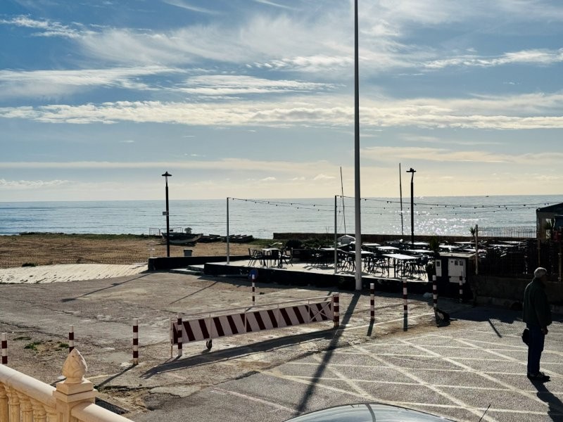 Pool area in apartment for sale in La Mata
