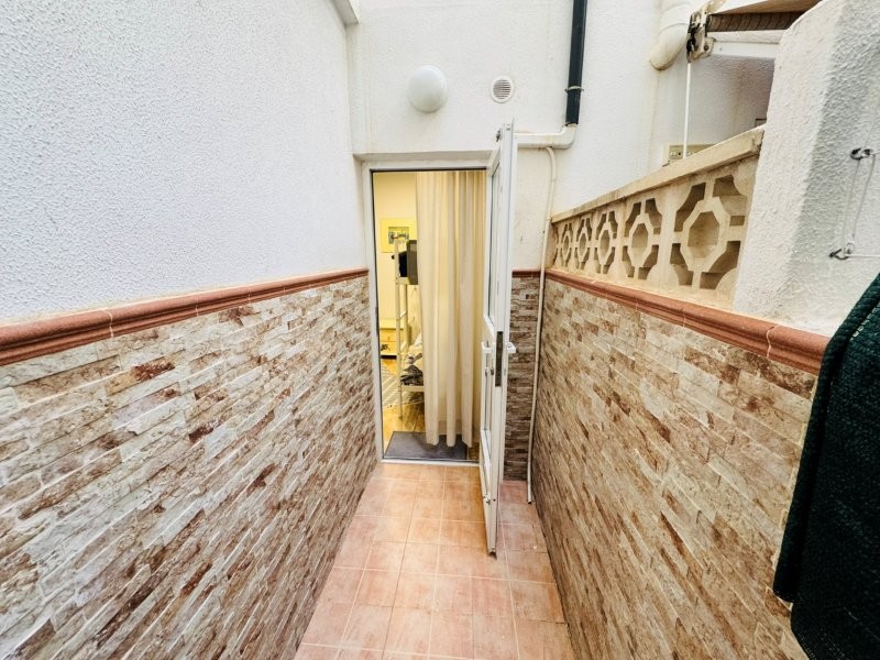 Pool area in apartment for sale in La Mata