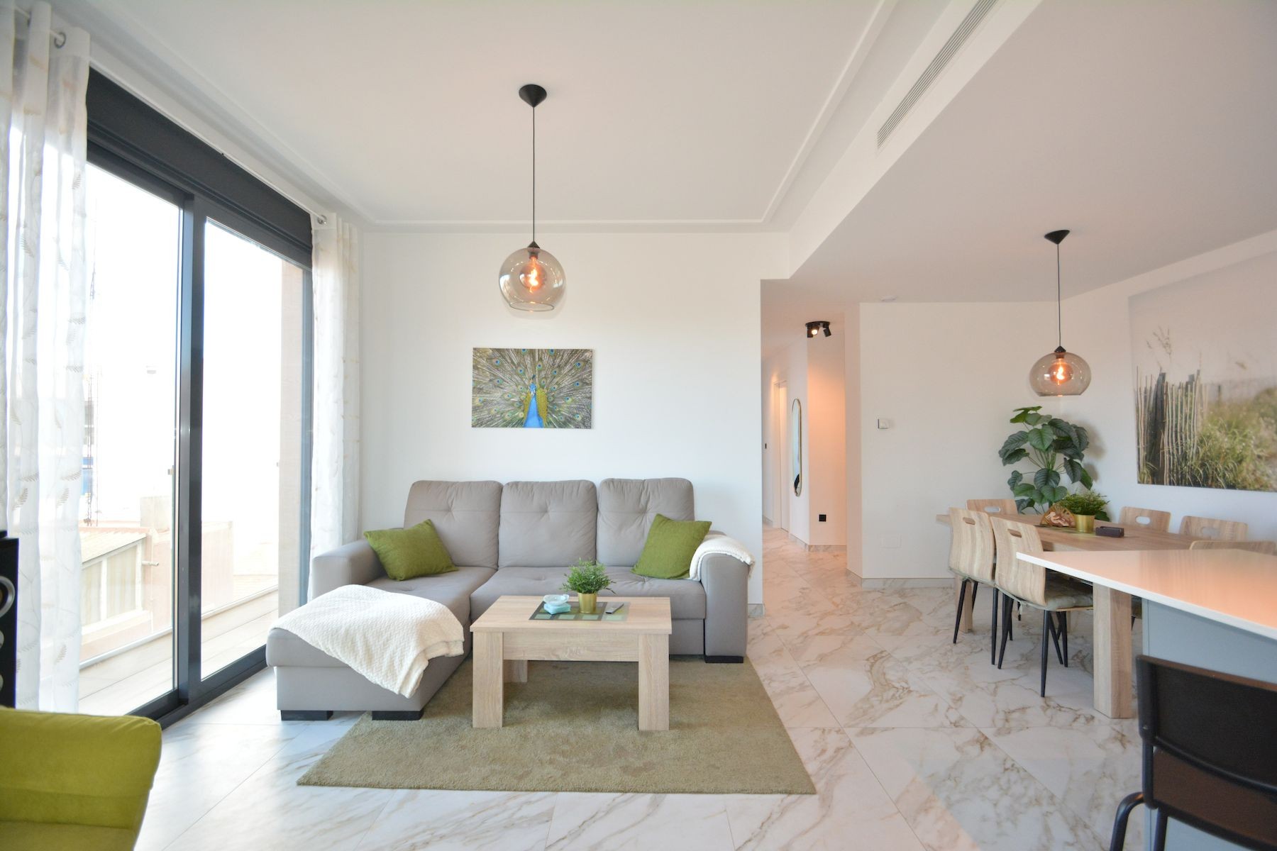 Dining area in apartment for sale in Guardamar del Segura