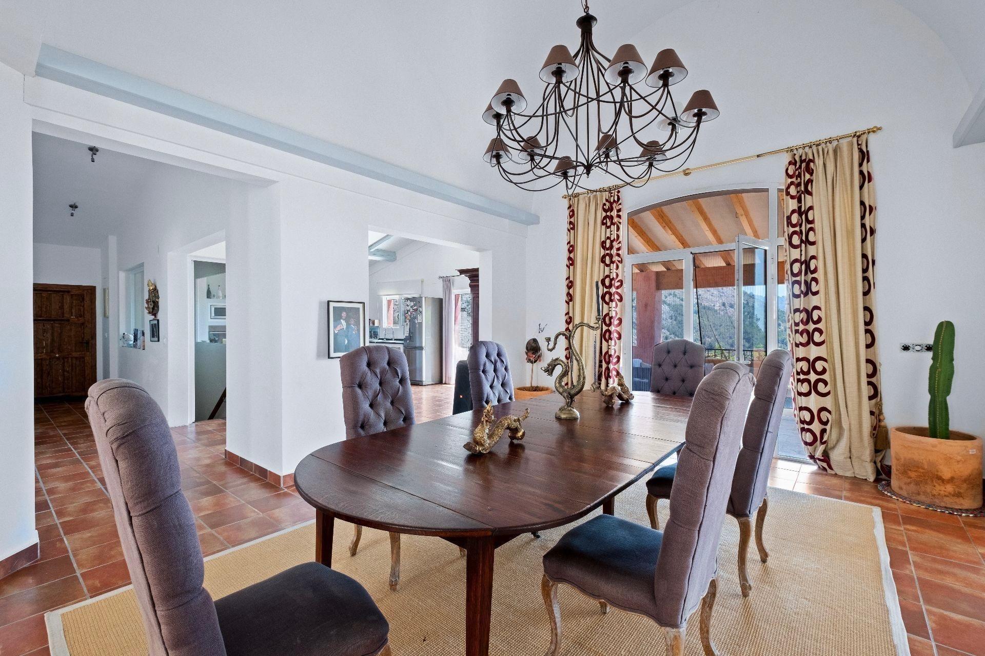 Terrace in villa for sale in Altea