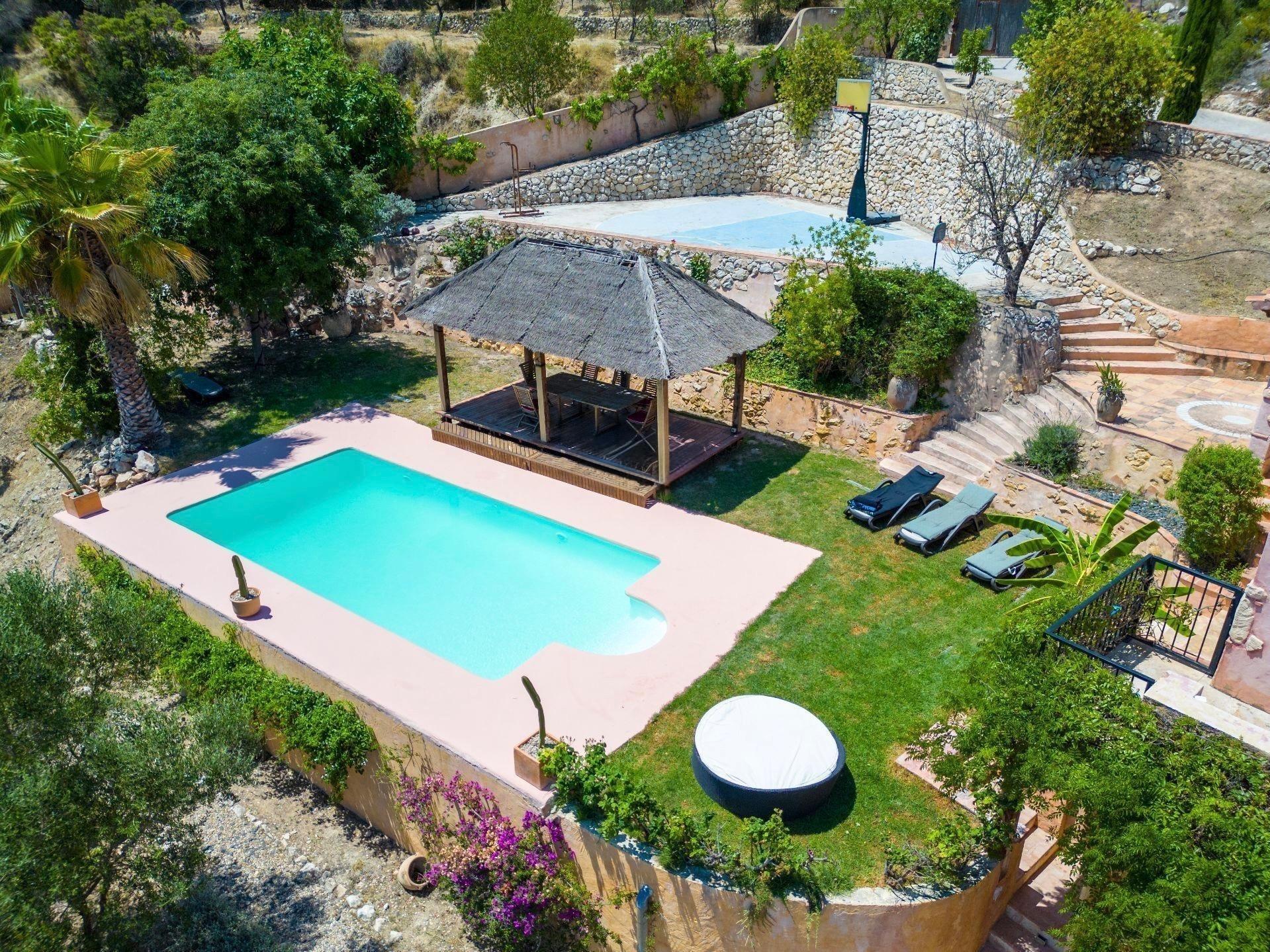 Terrace in villa for sale in Altea