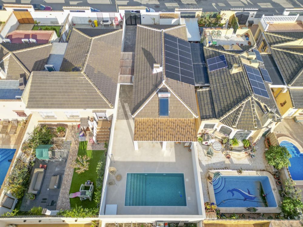 Exterior view in villa for sale in Torrevieja