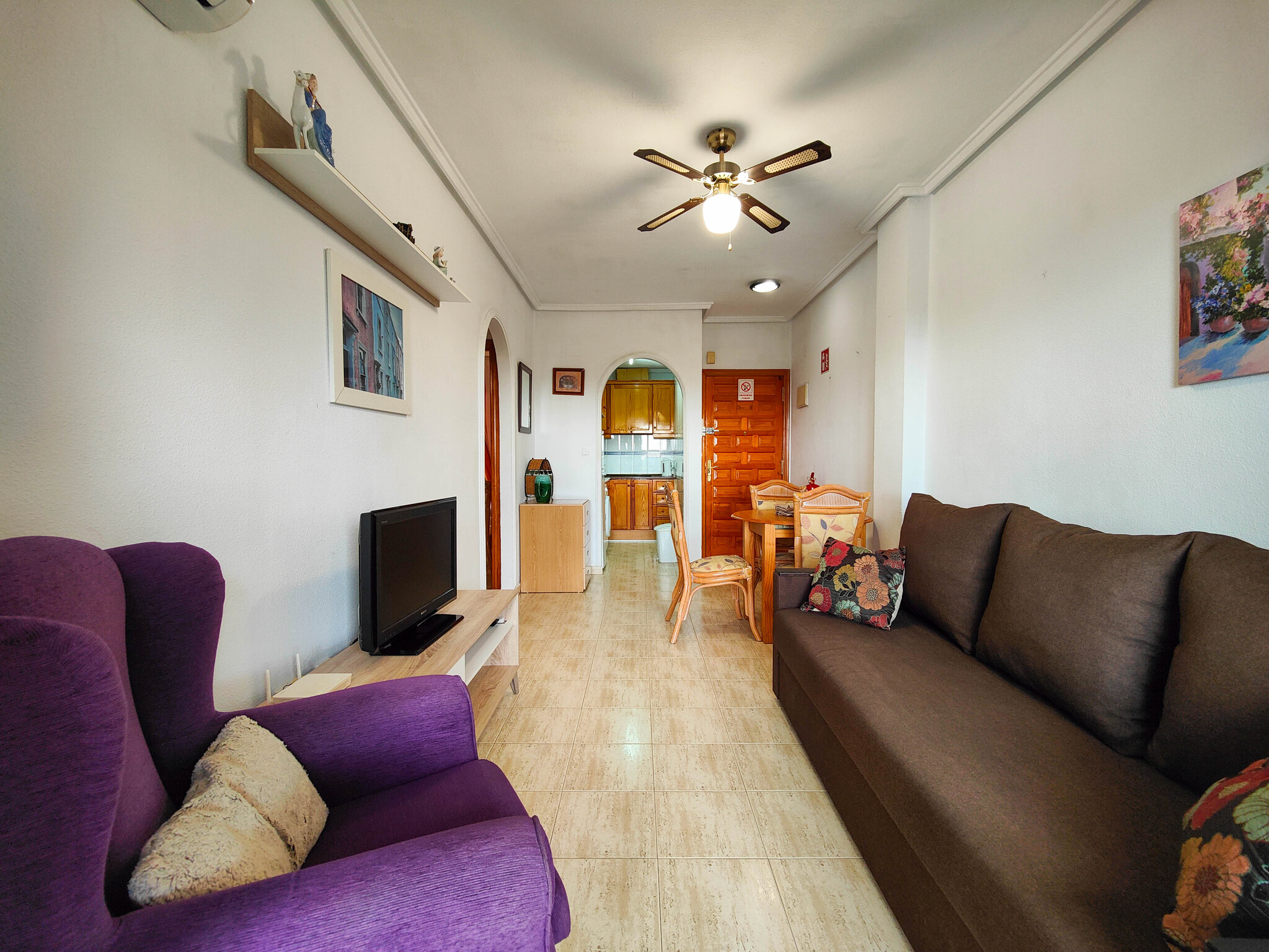 Terrace in apartment for sale in Torrevieja