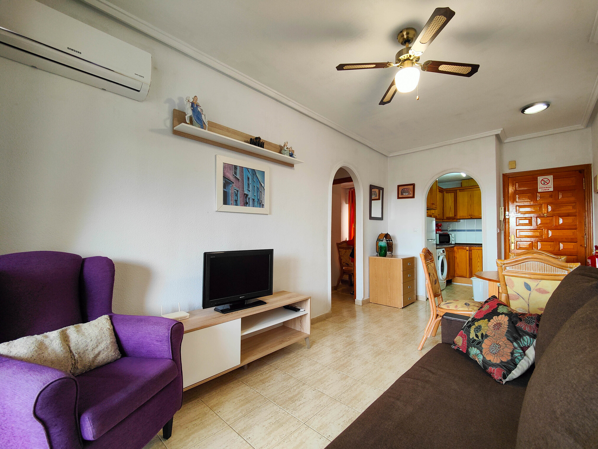 Pool area in apartment for sale in Torrevieja