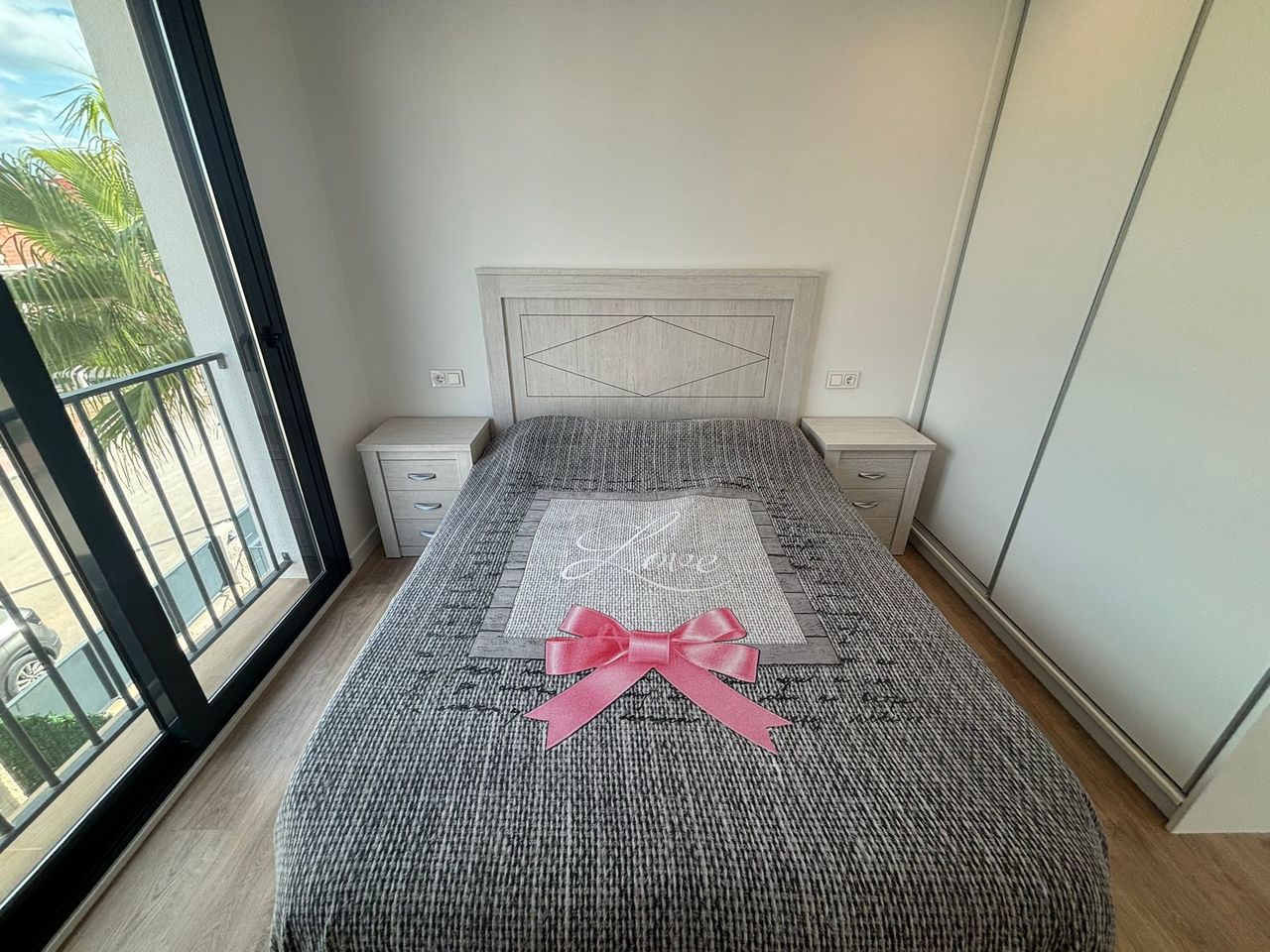 Master bedroom in villa for sale in Ciudad Quesada