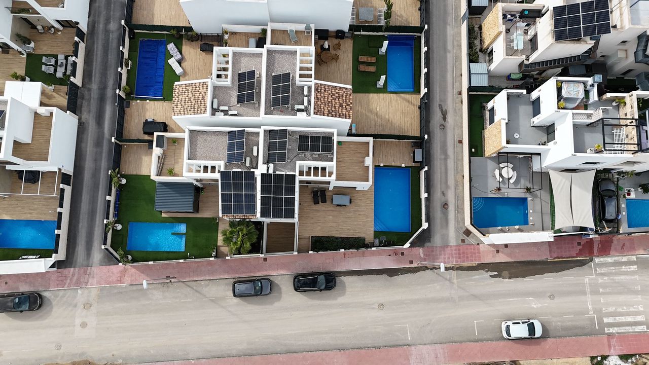 Master bedroom in villa for sale in Ciudad Quesada
