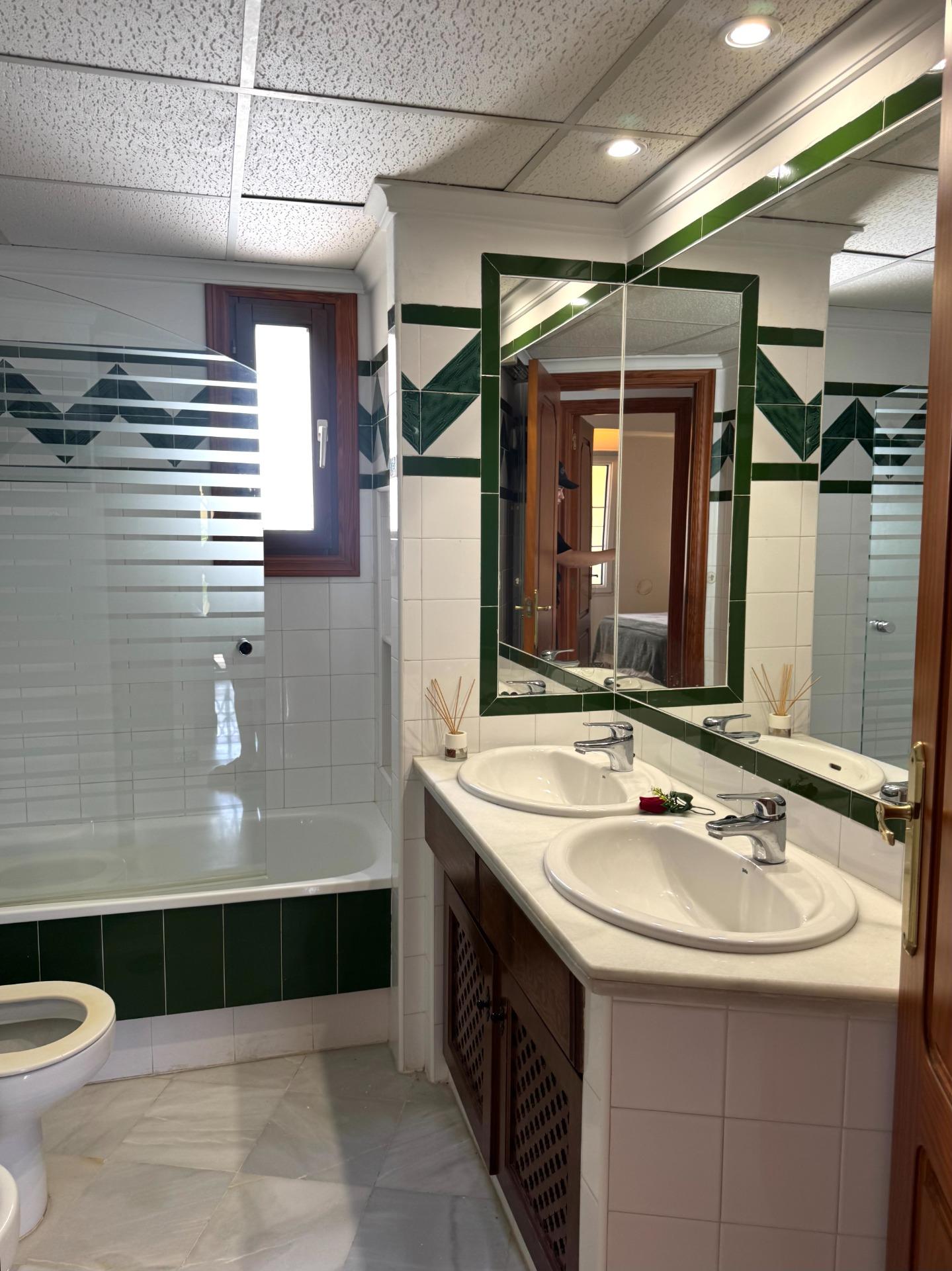 Pool area in penthouse for sale in Torrevieja