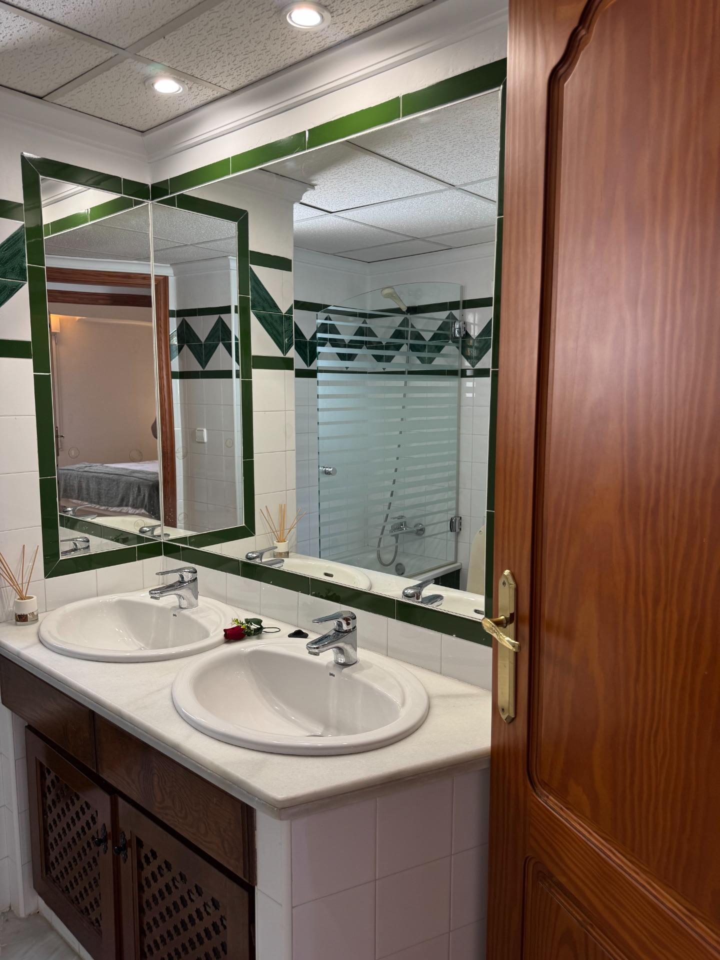 Garden in penthouse for sale in Torrevieja