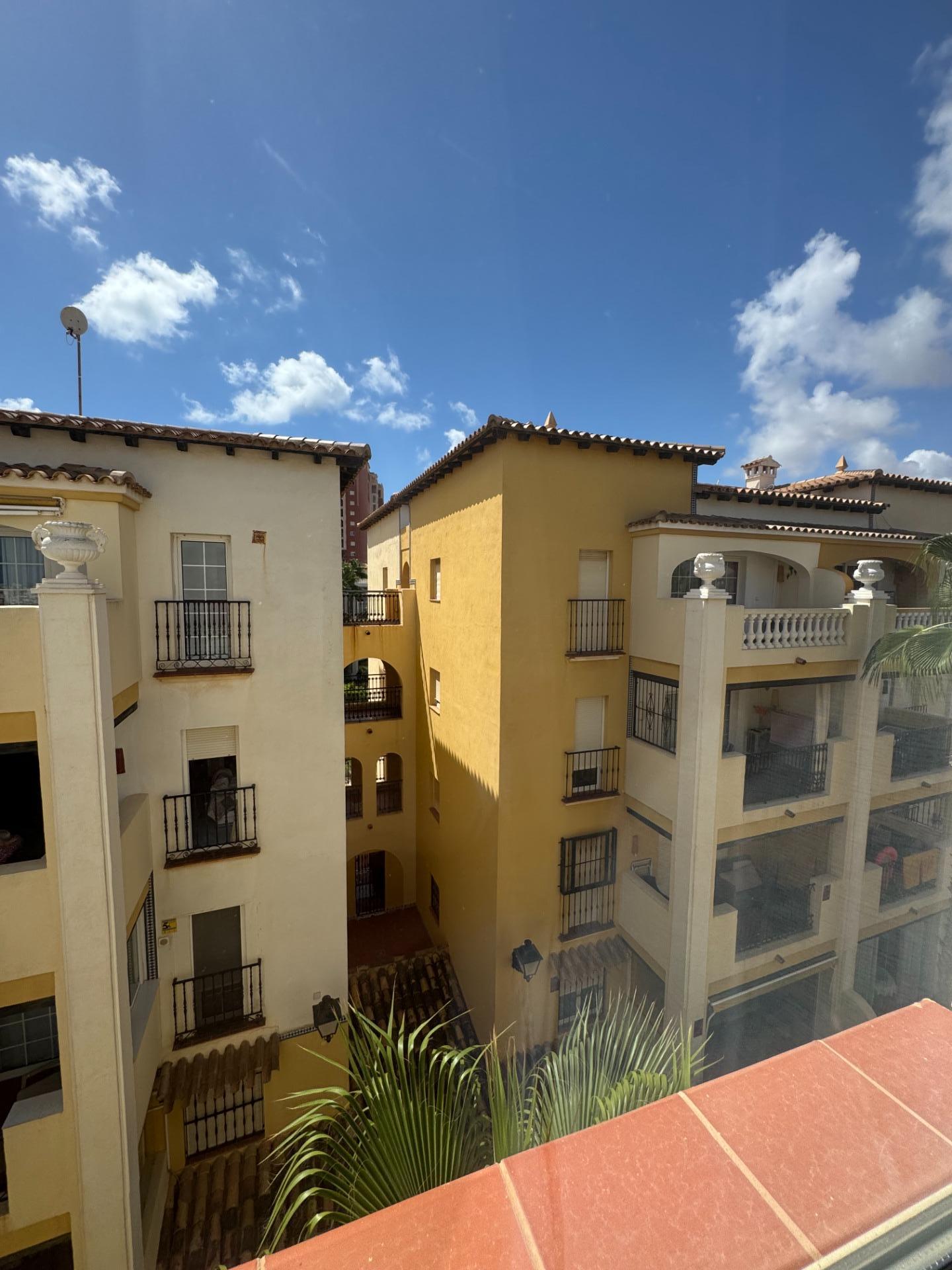 Living room in penthouse for sale in Torrevieja