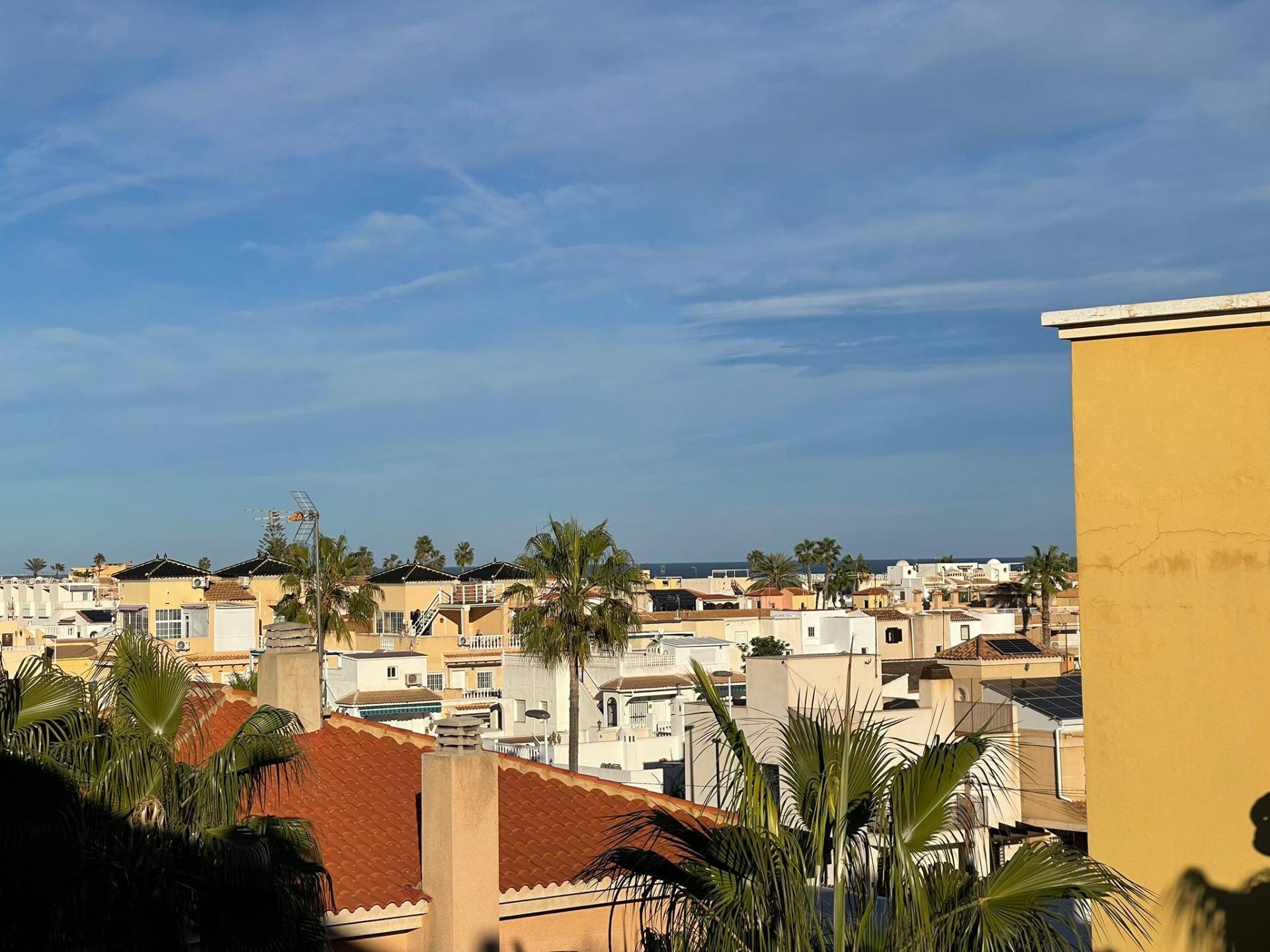 Living room in penthouse for sale in Torrevieja