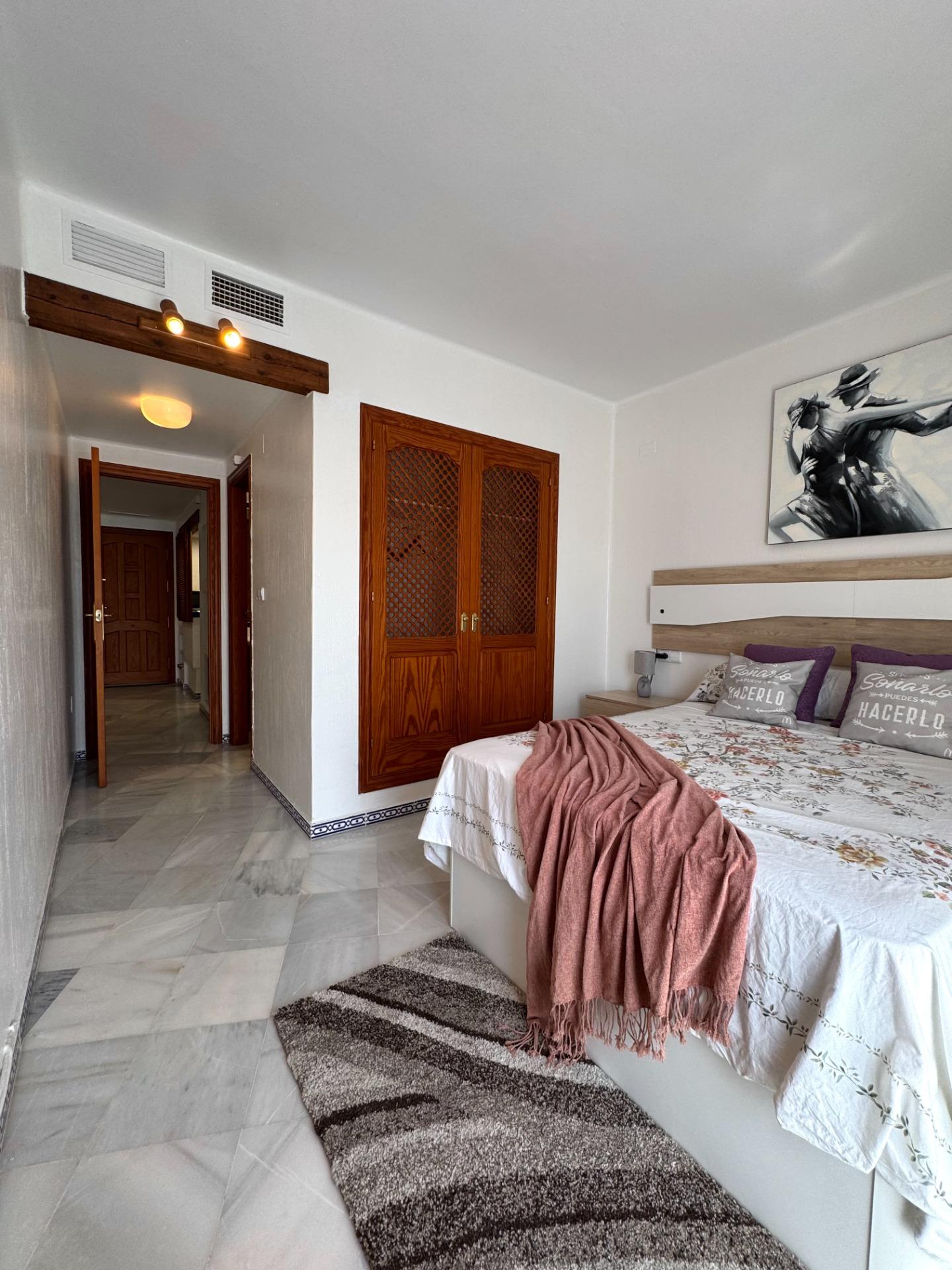 Bedroom in penthouse for sale in Torrevieja
