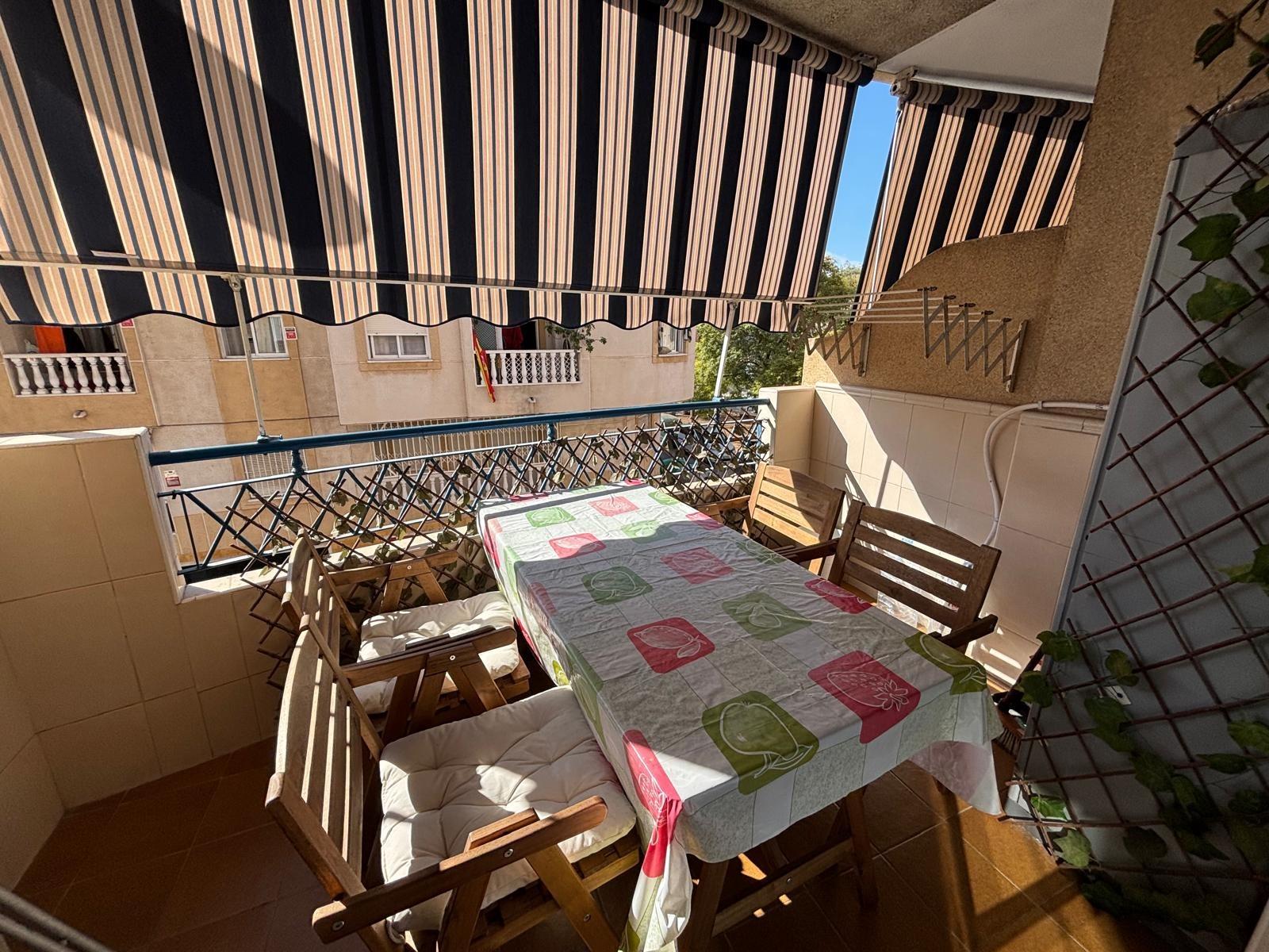 Garden in apartment for sale in Torrevieja