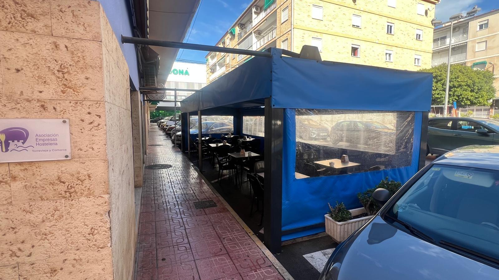 Dining area in commercial for sale in Torrevieja