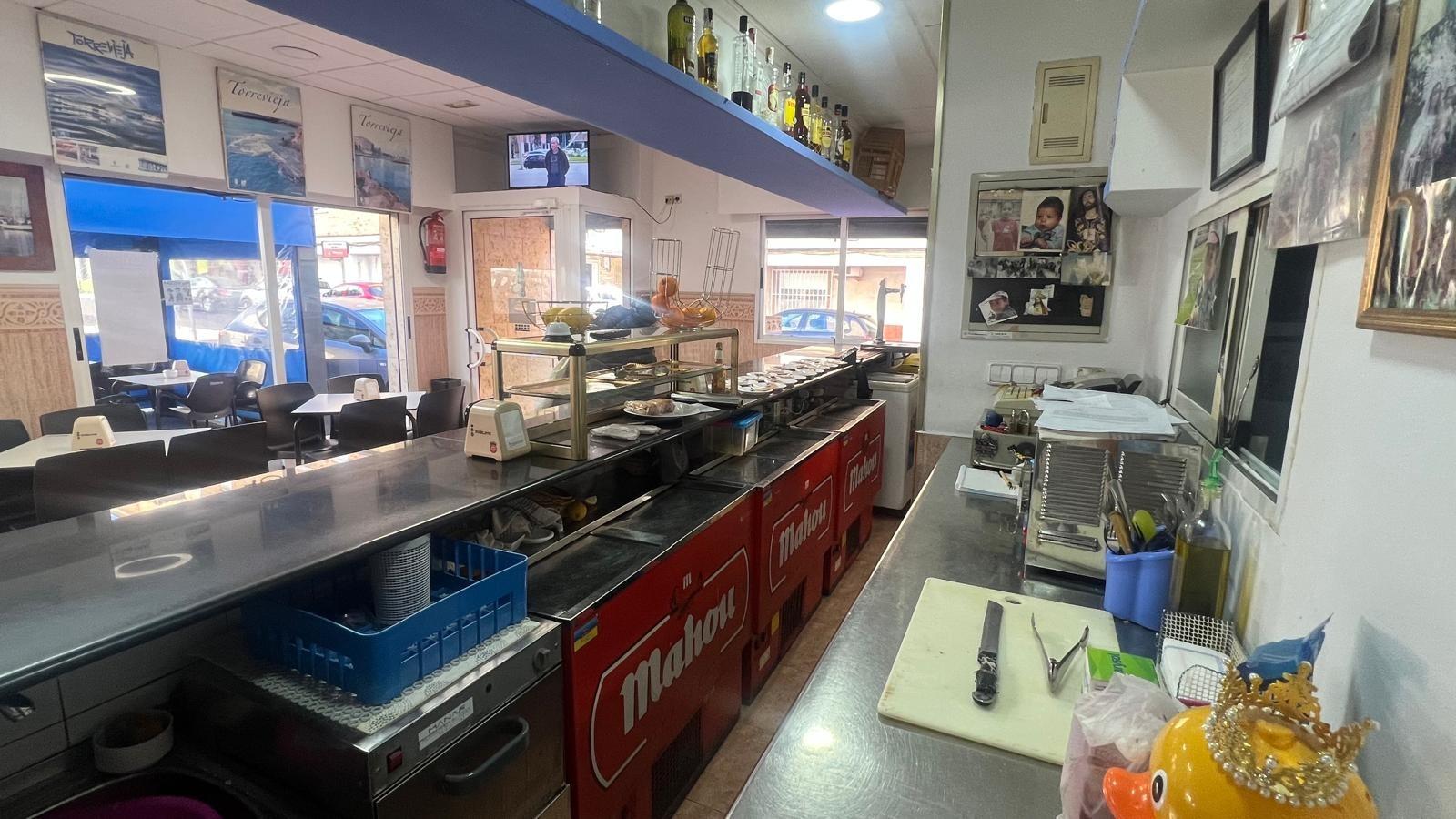 Pool area in commercial for sale in Torrevieja