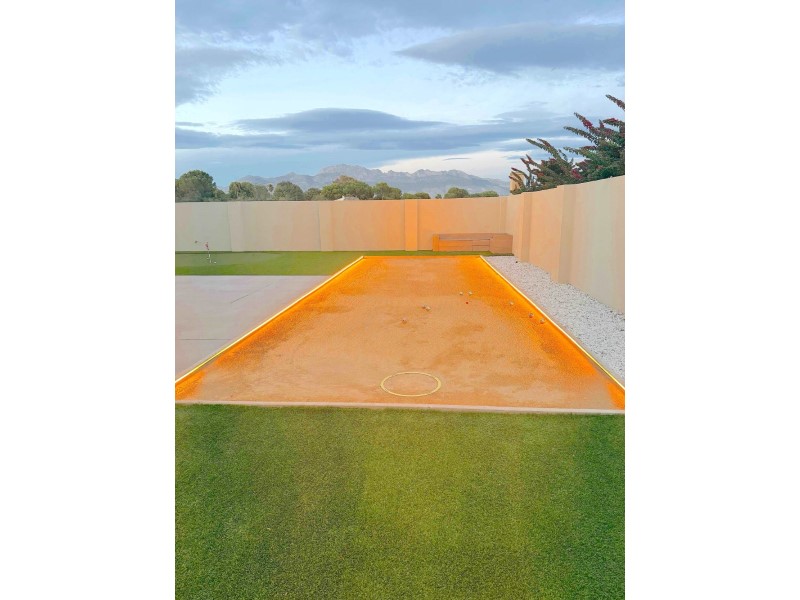 Pool area in villa for sale in Alfas del Pi